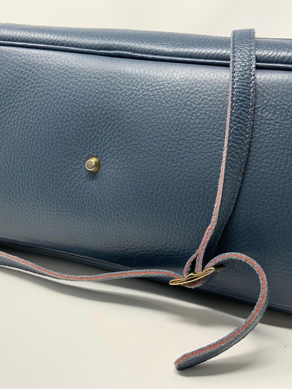Terrida Made in Italy Genuine Leather Top-Handle Satchel with Detachable Strap - Picture 4 of 11